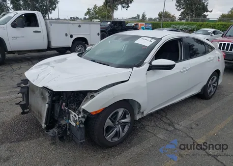 2019 Honda Civic Lx z USA, uszkodzony, nr VIN 2HGFC2F68KH514252